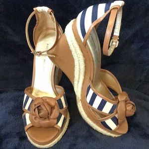 Antonio Melani wedge sandals (size 8 1|2)